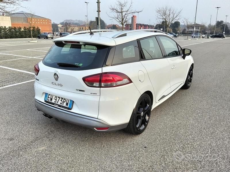 Usata Renault Clio GrandTour GT 120 CV (88 kW) 2014 Bianco Station wagon