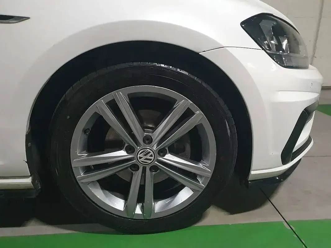 Usata VW Golf VII Sportline 150 CV (110 kW) 2018 Bianco Berlina
