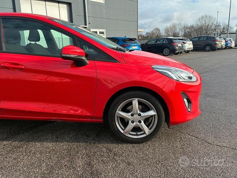 Usata Ford Fiesta Vignale 86 CV (63 kW) 2017 Rosso Berlina