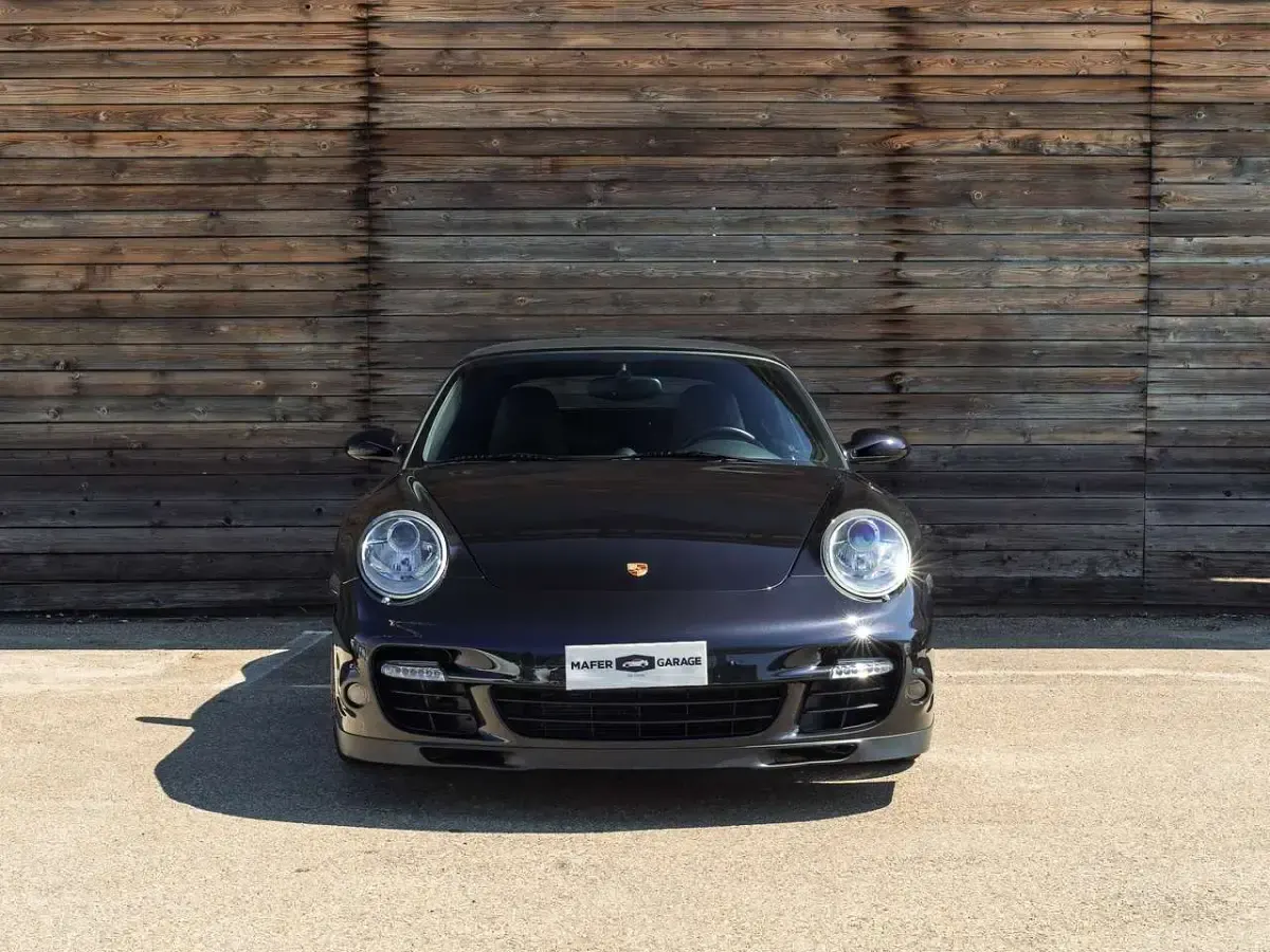 Usata Porsche 997 480 CV (353 kW) 2008 Nero basalto metallizzato Cabrio