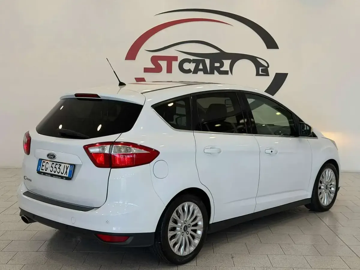 Usata Ford C-MAX Titanium 116 CV (85 kW) 2011 Bianco Monovolume