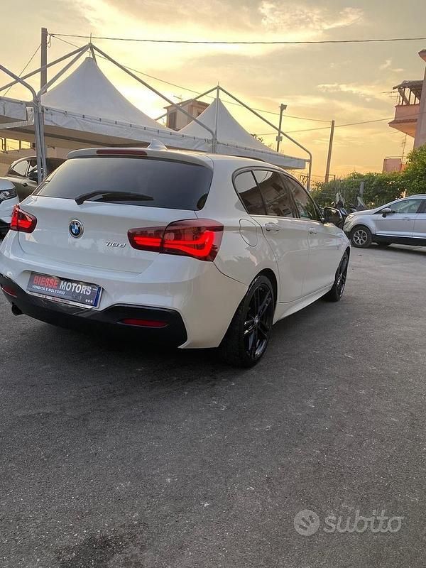 Usata BMW 118 M Sport 150 CV (110 kW) 2017 Bianco Utilitaria