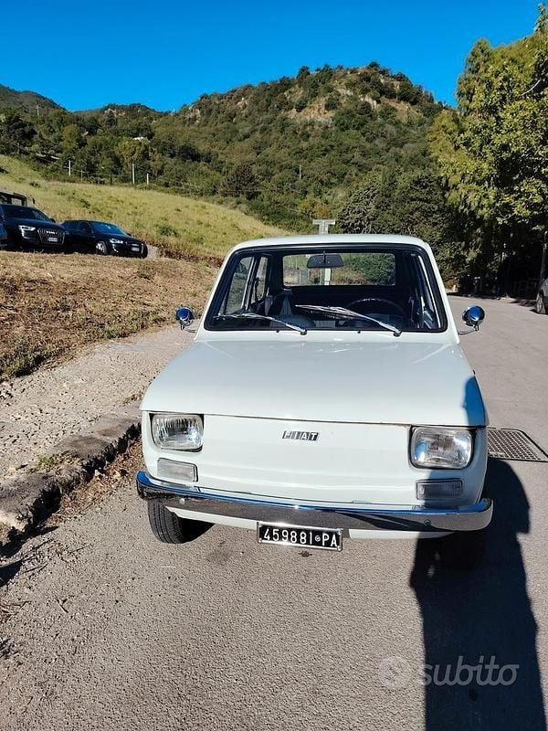 Bianco Usata 1970 Fiat 126 Due volumi | 2800 € - Immagine 1/4