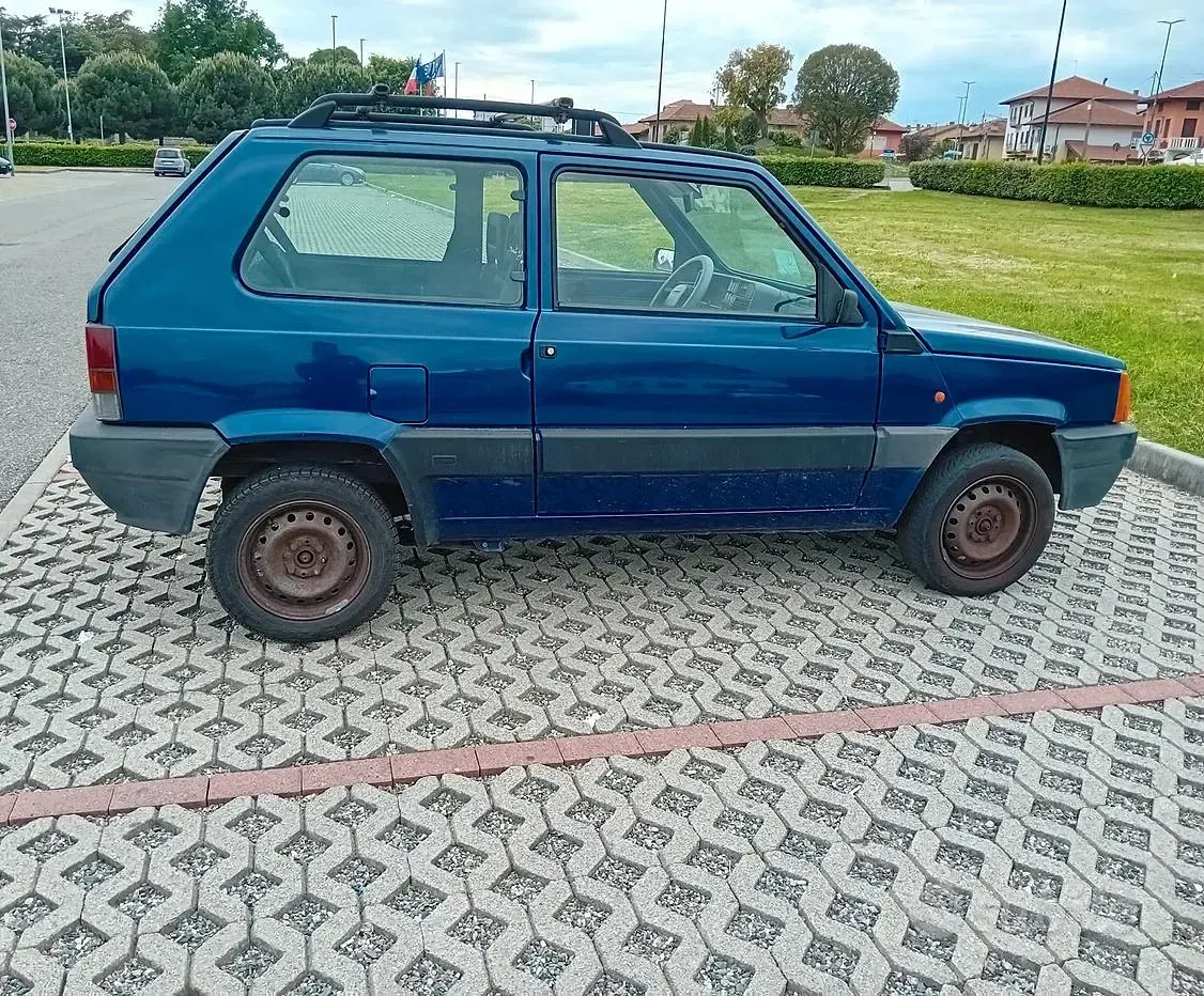 Usata Fiat Panda 54 CV (39 kW) 2003 Blu Utilitaria