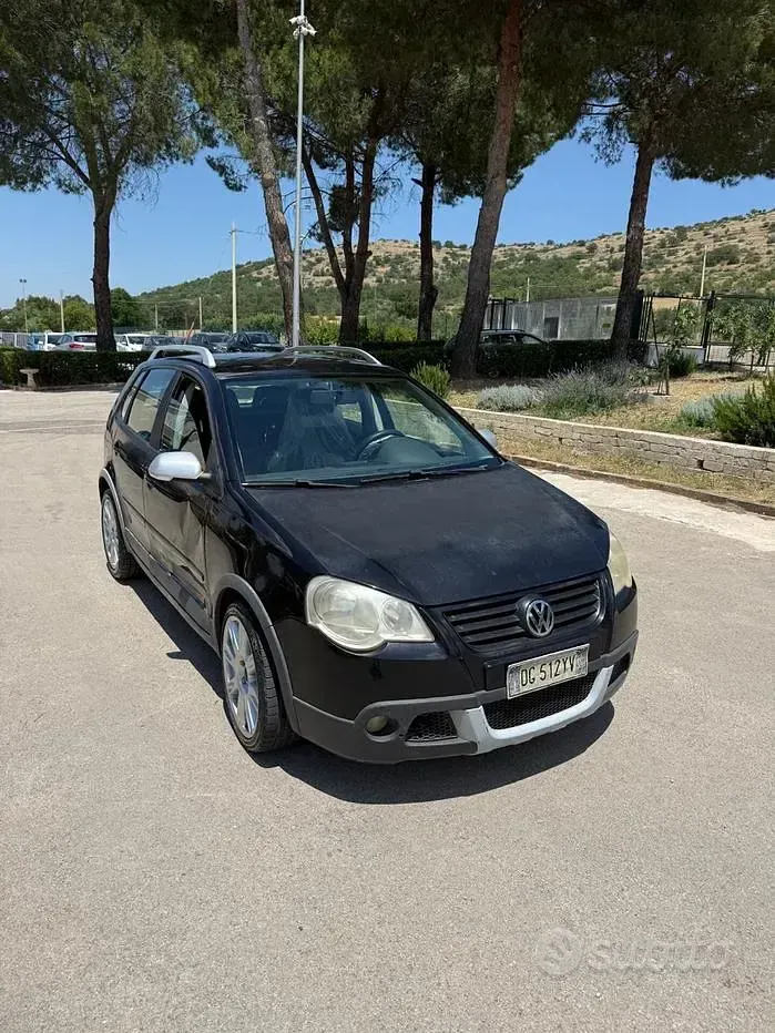 Usata VW Polo Cross 80 CV (58 kW) 2007 Nero Utilitaria