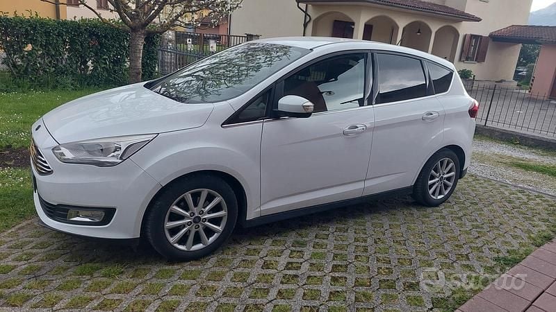 Usata Ford C-MAX Titanium S 95 CV (69 kW) 2017 Bianco Monovolume