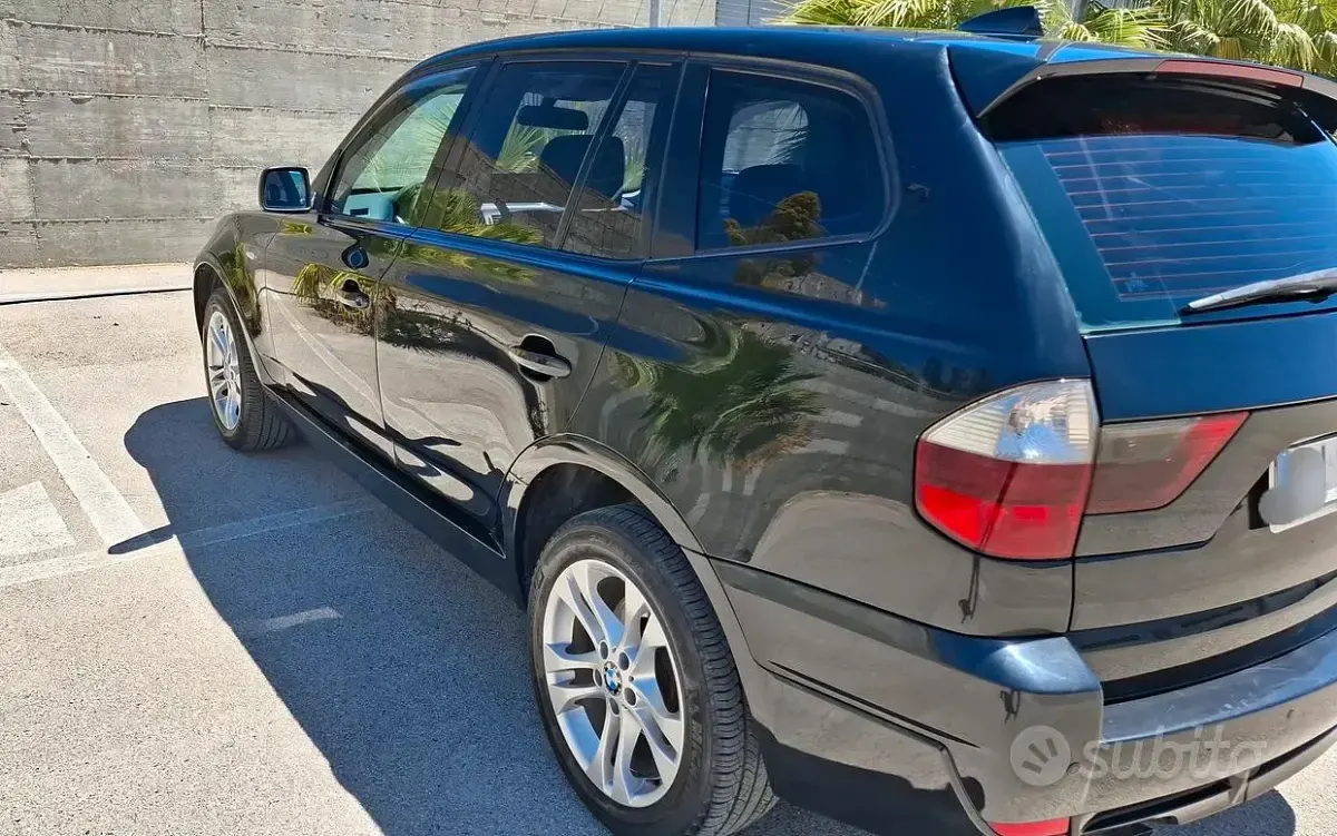 Usata BMW X3 177 CV (130 kW) 2007 Nero SUV