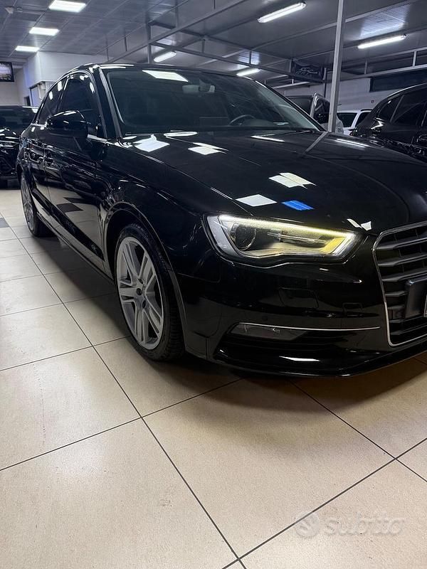 Usata Audi A3 Sport 110 CV (80 kW) 2016 Nero Berlina