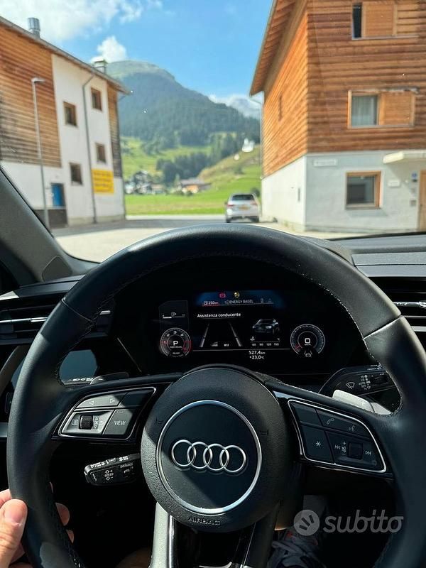 Usata Audi A3 Black Edition 150 CV (110 kW) 2022 Nero Berlina