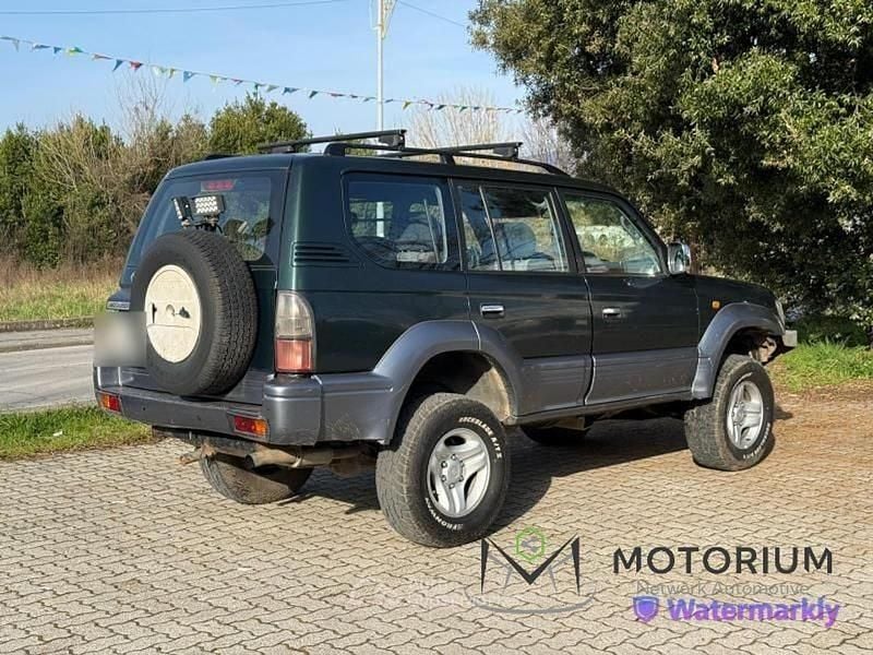 Usata Toyota Land Cruiser 125 CV (91 kW) 2000 Verde SUV
