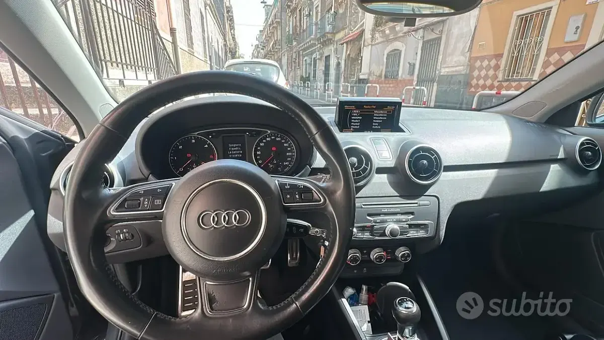 Usata Audi A1 S-Line 90 CV (66 kW) 2016 Grigio Utilitaria