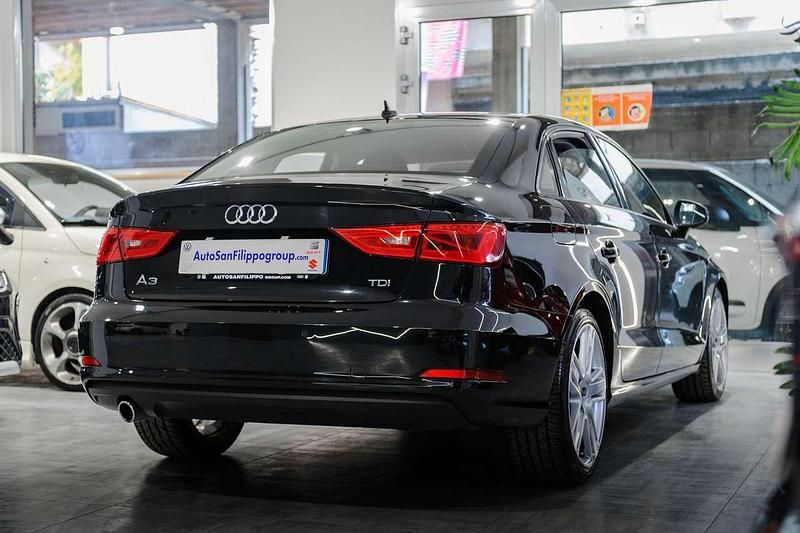 Usata Audi A3 Ambition 110 CV (80 kW) 2015 Nero perla met. Berlina