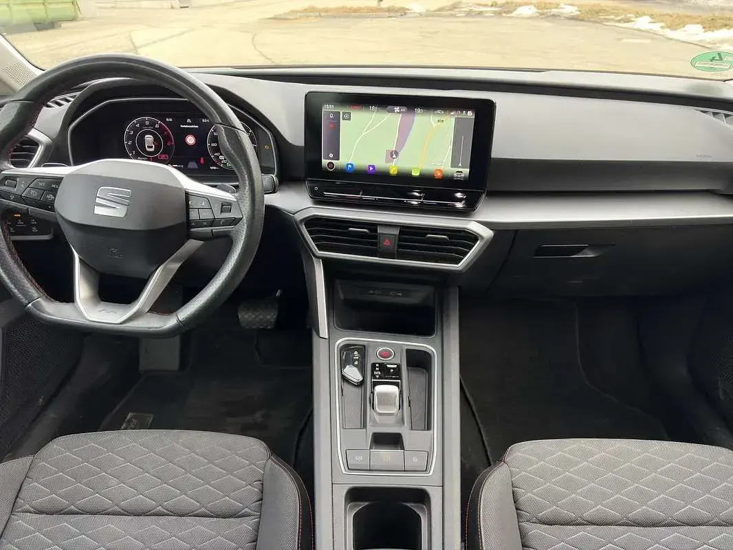 Usata Seat Leon FR 150 CV (110 kW) 2021 Grigio Station wagon