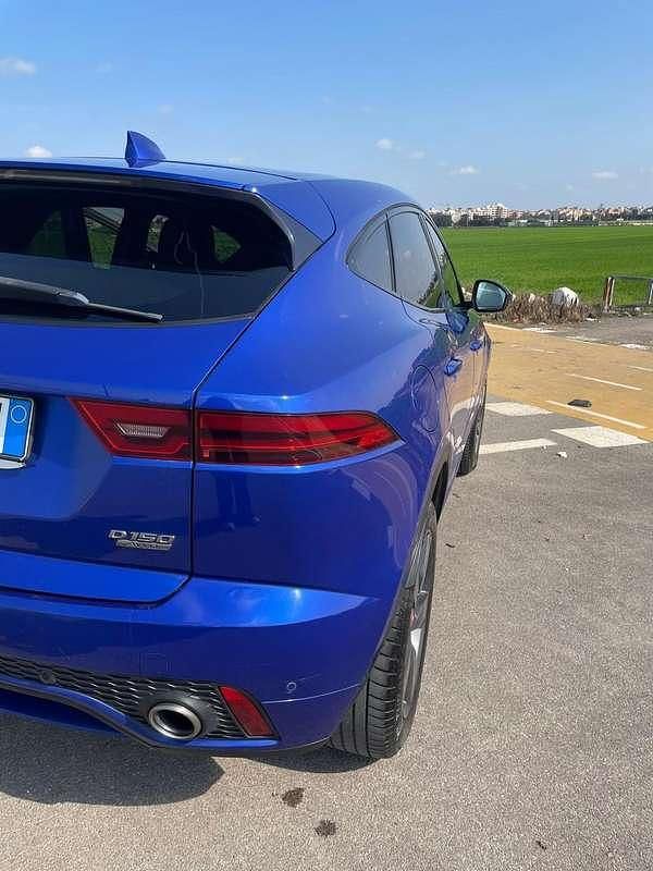 Usata Jaguar E-Pace R 150 CV (110 kW) 2018 Blu/azzurro SUV