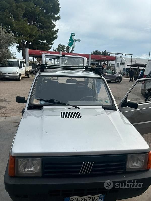 Usata Fiat Panda 54 CV (39 kW) 2000 Grigio Berlina