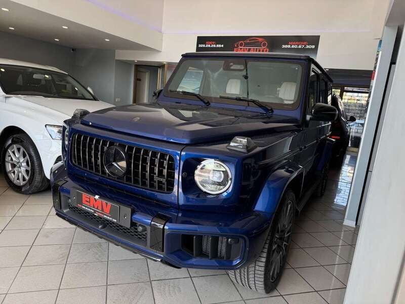 Nuova Mercedes G63 AMG AMG 605 CV (444 kW) 2025 Blu/azzurro SUV