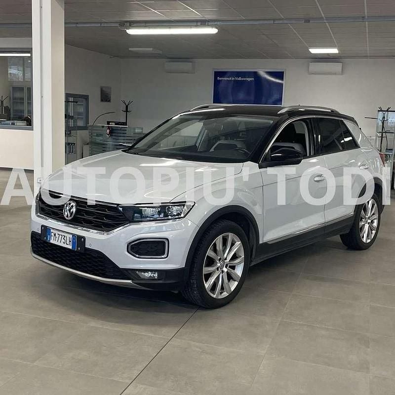 Usata VW T-Roc Advance 150 CV (110 kW) 2017 Bianco SUV