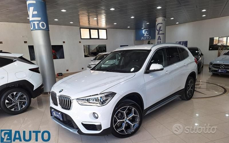 Bianco Usata 2019 BMW X1 xLine SUV | 23.800 € (Buon prezzo) - Immagine 1/4