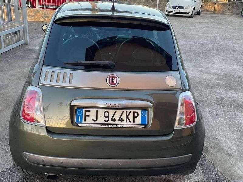 Usata Fiat 500 101 CV (74 kW) 2017 Verde Utilitaria