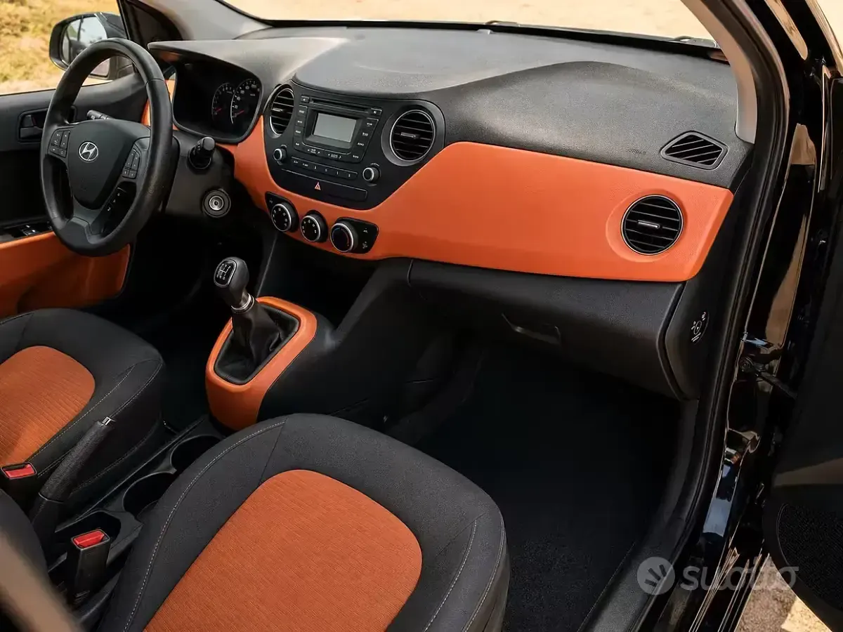 Usata Hyundai i10 66 CV (48 kW) 2014 Nero Utilitaria