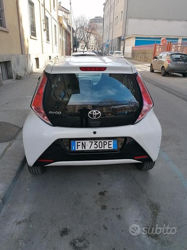 Usata Toyota Aygo 2018 Bianco Utilitaria