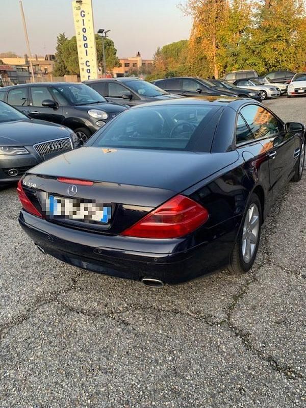 Usata Mercedes SL350 245 CV (180 kW) 2006 Blu Cabrio