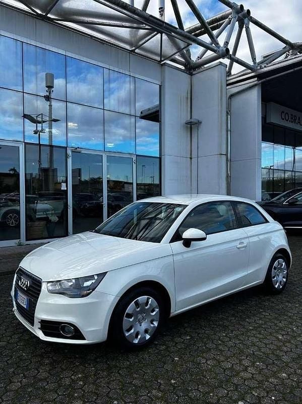 Usata Audi A1 90 CV (66 kW) 2014 Bianco Utilitaria