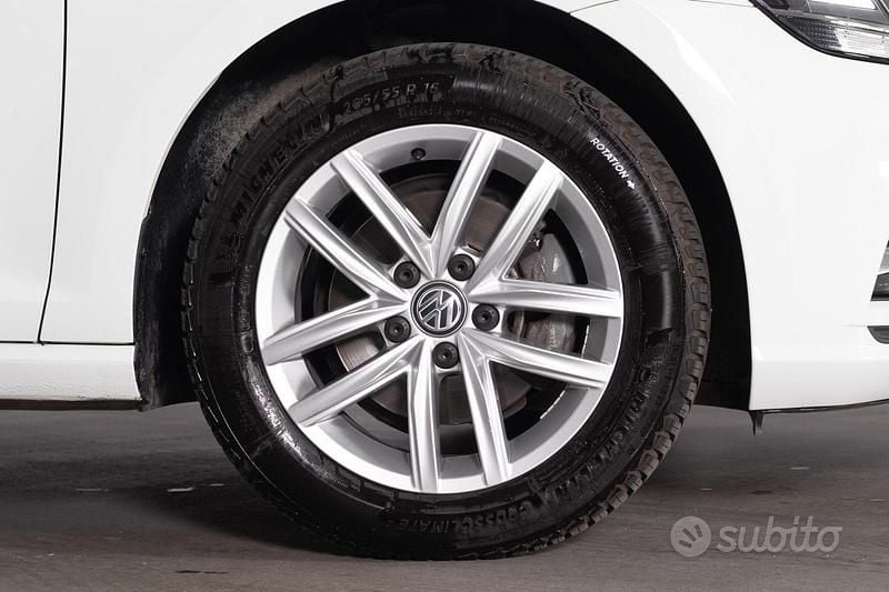 Usata VW Golf VII Comfortline 150 CV (110 kW) 2017 Bianco Berlina