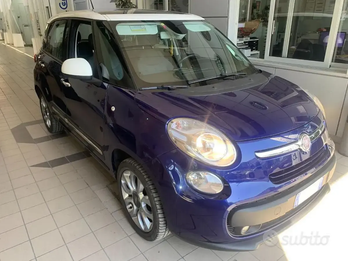 Usata Fiat 500L 95 CV (69 kW) 2014 Bluazzurro Monovolume