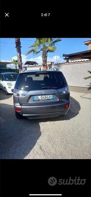 Usata Mitsubishi Outlander 177 CV (130 kW) 2008 Grigio SUV