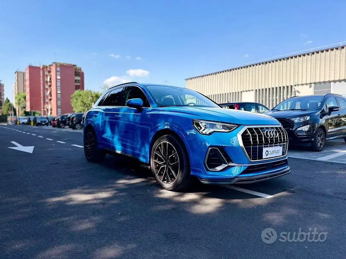 Usata Audi Q3 S-Line 150 CV (110 kW) 2022 Blu/azzurro SUV
