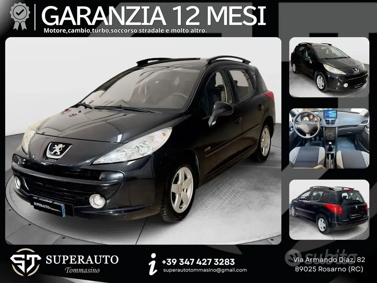 Usata Peugeot 207 95 CV (69 kW) 2009 Station wagon