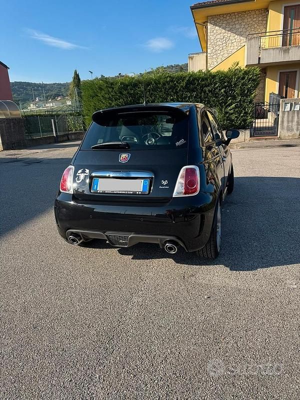 Usata Abarth 595 Turismo 160 CV (117 kW) 2014 Nero Berlina