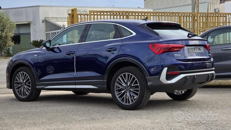 Usata Audi Q3 S-Line 150 CV (110 kW) 2024 Blu SUV