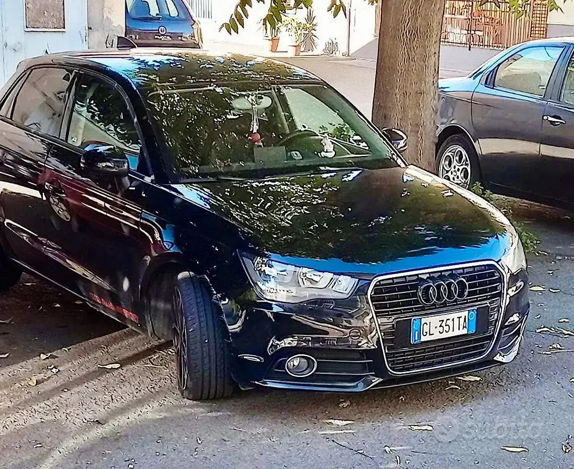 Usata Audi A1 S-Line 116 CV (85 kW) 2015 Nero Utilitaria