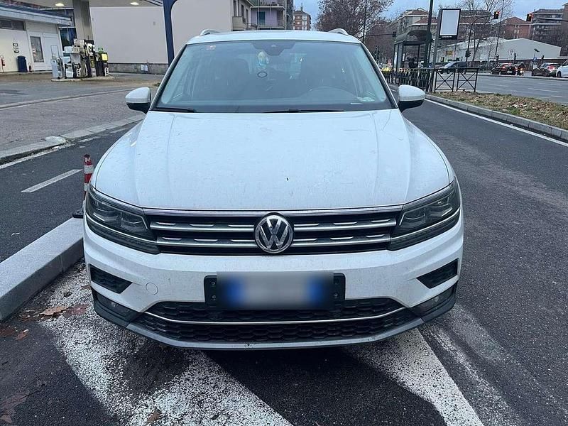 Usata VW Tiguan Advance 150 CV (110 kW) 2019 Pure white SUV