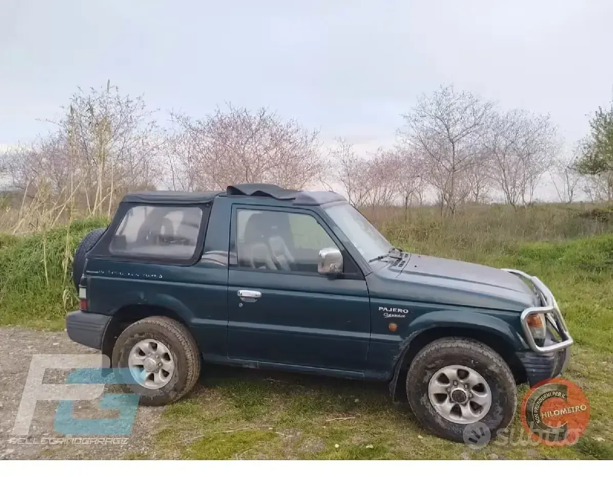 Occasion Mitsubishi Pajero 100 ch (73 kW) 1997 Vert SUV