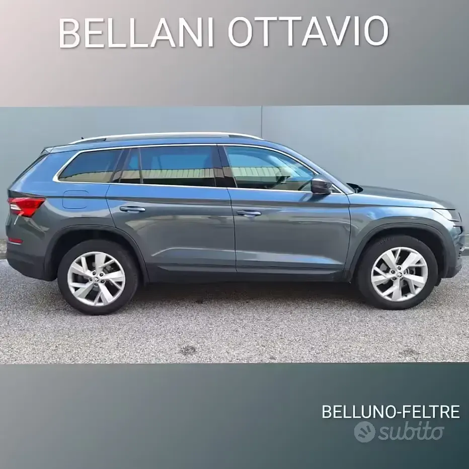 Usata Skoda Kodiaq Style 150 CV (110 kW) 2021 Antracite metallizzato SUV