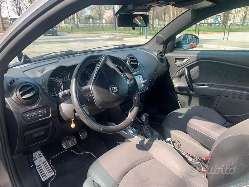 Usata Alfa Romeo MiTo Quadrifoglio Verde 170 CV (125 kW) 2014 Grigio Utilitaria