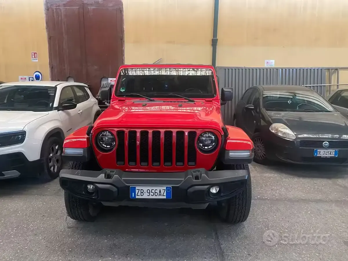 Usata Jeep Wrangler 2022 Rosso SUV