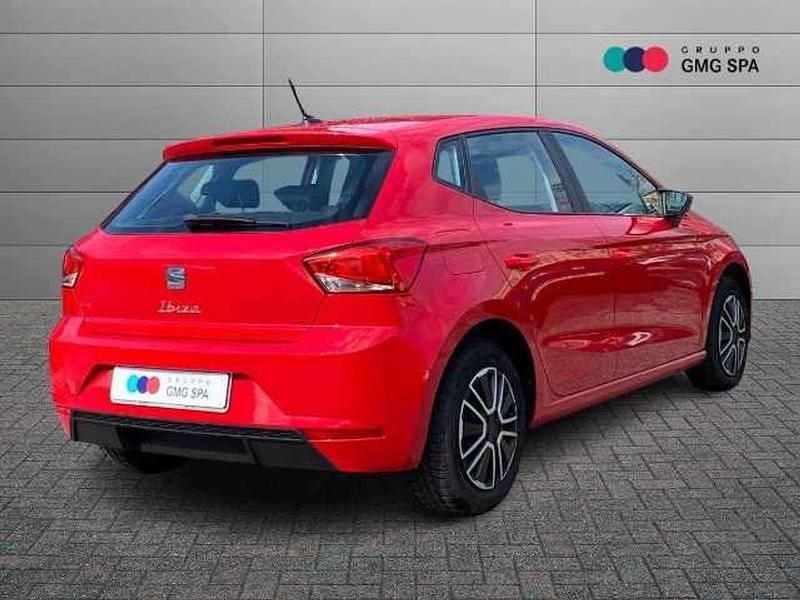 Usata Seat Ibiza Reference 80 CV (58 kW) 2022 Rosso Utilitaria