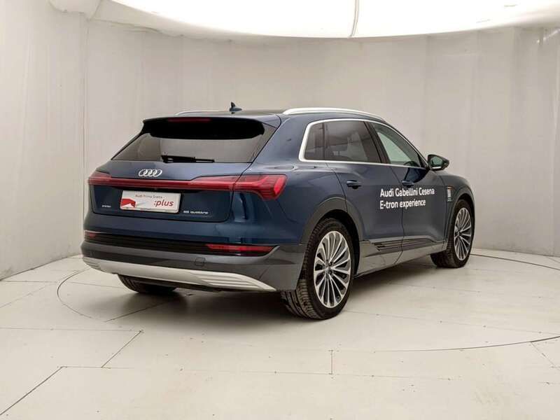 Usata Audi e-tron Advanced 300 kW (408 CV) 2019 Blu SUV