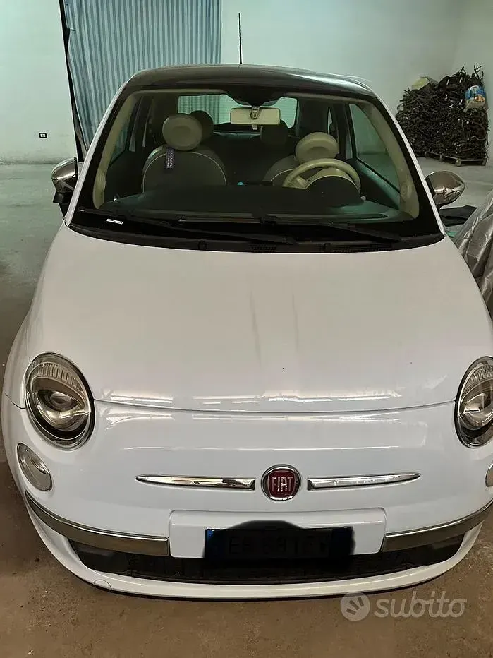 Usata Fiat 500 Lounge 69 CV (50 kW) 2010 Bluazzurro Berlina