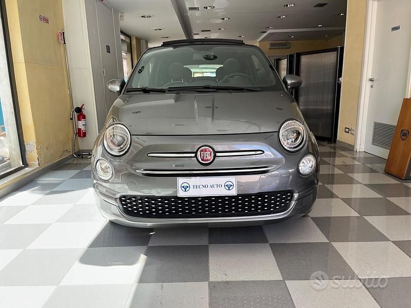 Usata Fiat 500C Lounge 69 CV (50 kW) 2020 Grigio Cabrio
