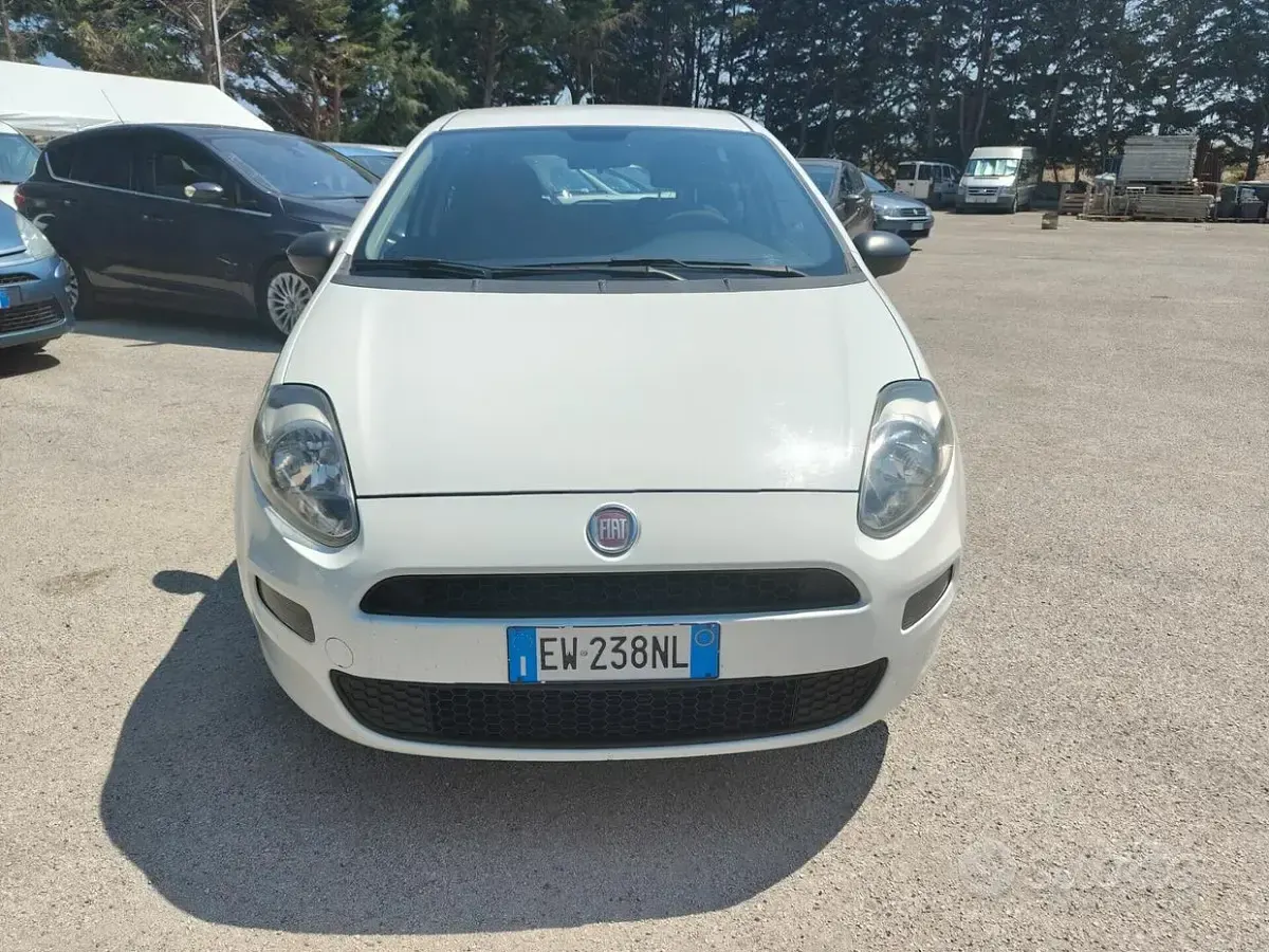 Gebraucht Fiat Punto Street 75 PS (55 kW) 2014 Weiß Kleinwagen