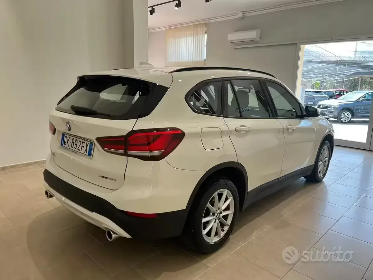 Usata BMW X1 Advantage 150 CV (110 kW) 2022 Bianco SUV