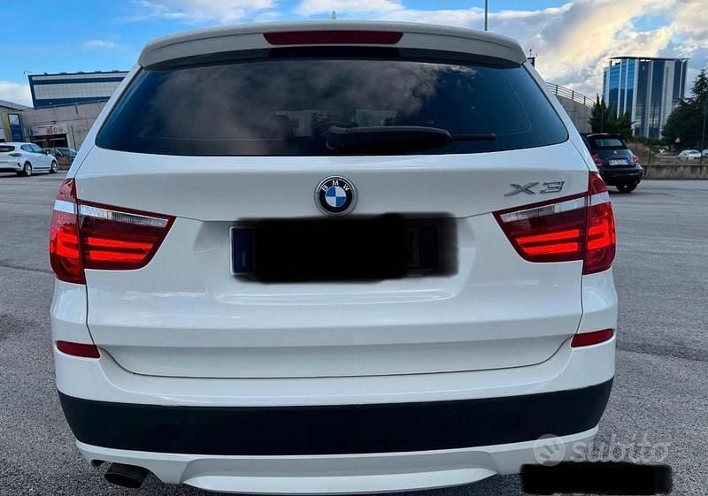 Usata BMW X3 Efficient Dynamics 184 CV (135 kW) 2011 Bianco SUV