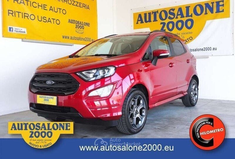 Rosso Usata 2022 Ford Ecosport Active SUV | 16.900 € (Buon prezzo) - Immagine 1/4