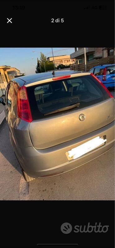 Usata Fiat Punto 95 CV (69 kW) 2008 Grigio Utilitaria