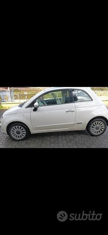 Usata Fiat 500 95 CV (69 kW) 2015 Bianco Utilitaria